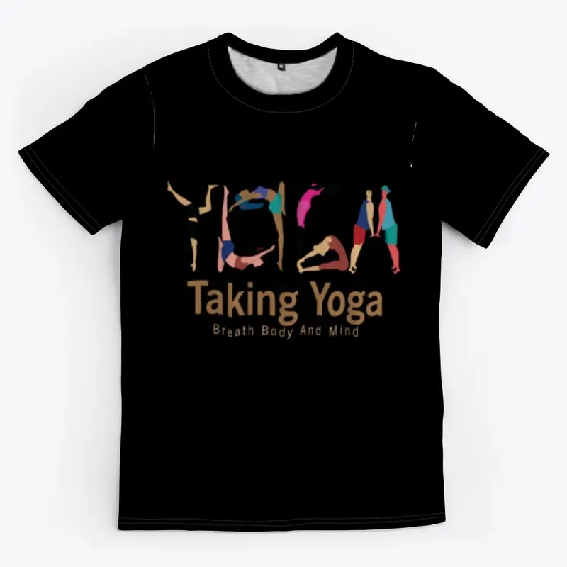 Taking Yoga Logo T